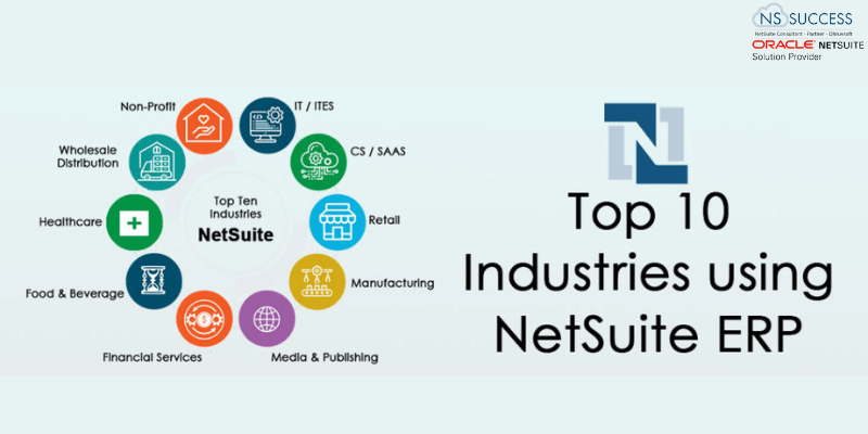 Top 10 Industries using NetSuite ERP